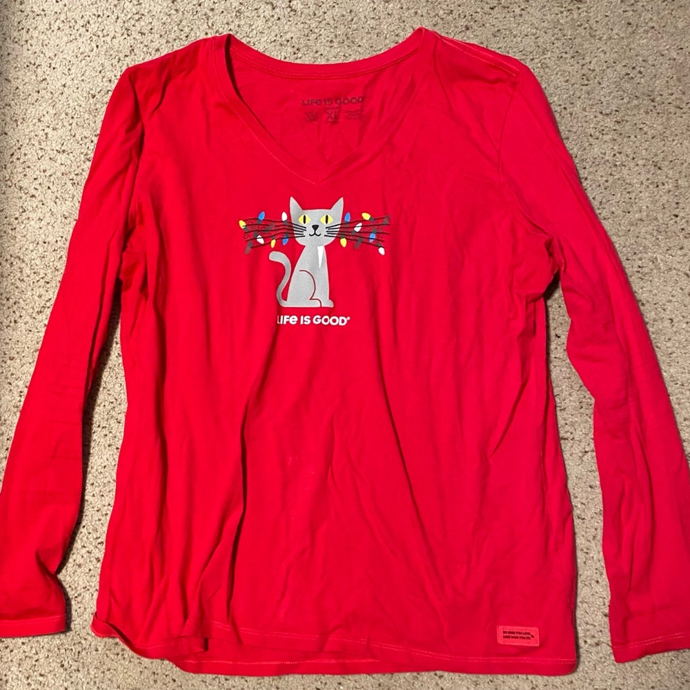 Life is Good long sleeve T